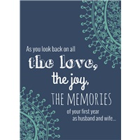 First Anniversary