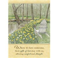 Daffodils and Stream