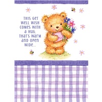 Teddy With Bouquet
