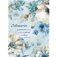 Blue & White Floral