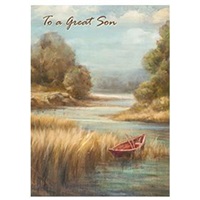 Red Row Boat