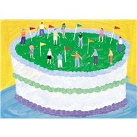 Golfer's Cake