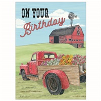 Flower Truck and Barn