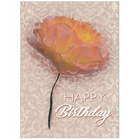 Pink Floral Birthday