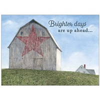 Star Barn in Field