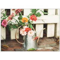 Watering Can with Flowers