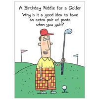 Riddle For Golfers