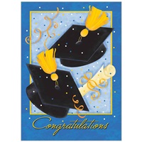 Grad Hat Toss