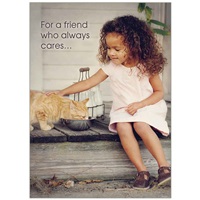Girl and Cat