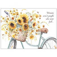 Sunflower Bike Basket
