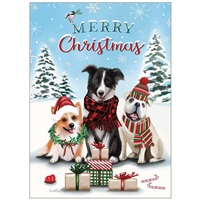 Merry Christmas Dogs