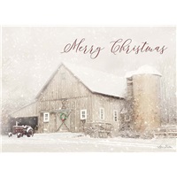 Snowy Barn