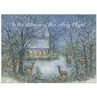Deer with Church