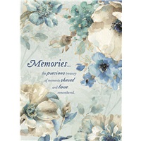 Blue & White Floral