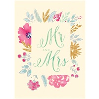 Mr and Mrs Floral