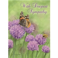 Chives and Butterfly