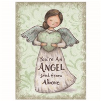 Angel with Large Heart