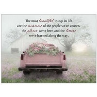 Pink Truck Flower Bed