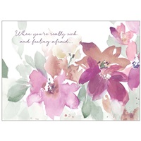 Pink Watercolor Flowers