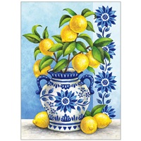 Blue and White Vase