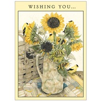 Sunflowers in Vase