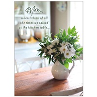 Kitchen Table Flowers