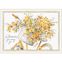 Yellow Bike Basket