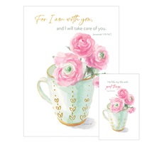 Ranunculus in Coffee Cup