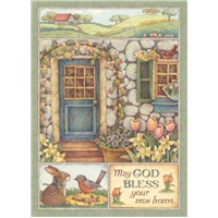 Stone Cottage & Tulips