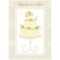 Yellow Wedding Cake