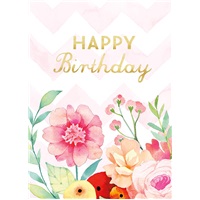 Pink Birthday Flowers