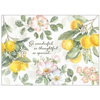 Citrus and Flowers