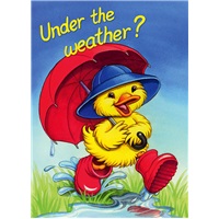 Duck with Umbrella