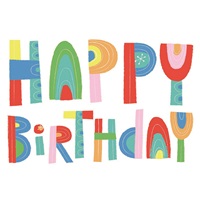 Swirled Birthday