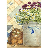 Cat with Crock
