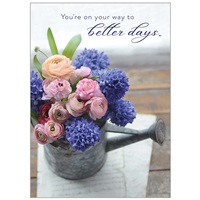 Watering Can of Flowers