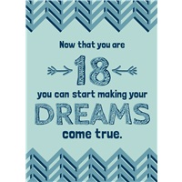 Birthday - Age 18
