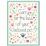 Sympathy - Loss of Pet GCD83334