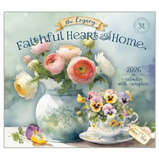 Faithful Heart & Home 2026 Mini Wall Calendar MCA101282