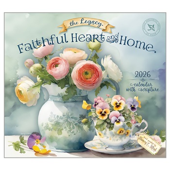 Faithful Heart & Home 2026 Mini Wall Calendar MCA101282