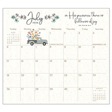 Be Still 2026 Magnetic Calendar Pad MCP103414