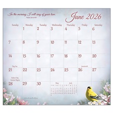 Songbirds of Faith 2026 Magnetic Calendar Pad MCP104457