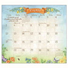 Faithful Heart and Home 2024 Magnetic Calendar Pad MCP81446