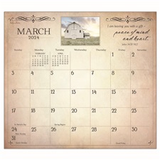 Land of Blessings 2024 Magnetic Calendar Pad MCP81622