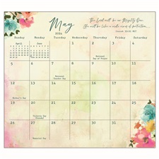 Be Still 2024 Magnetic Calendar Pad MCP83936