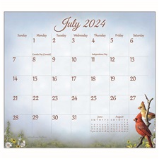 Songbirds 2024 Magnetic Calendar Pad MCP85066