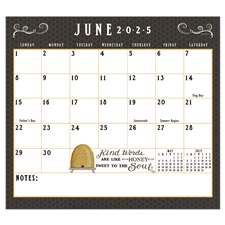 2025 Magnetic Calendar Pad MCP93062