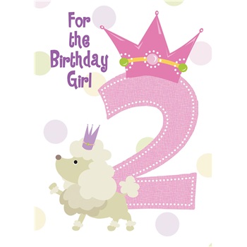Birthday - Girl's Second SCD12767