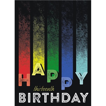 Birthday - 13th SCD26492
