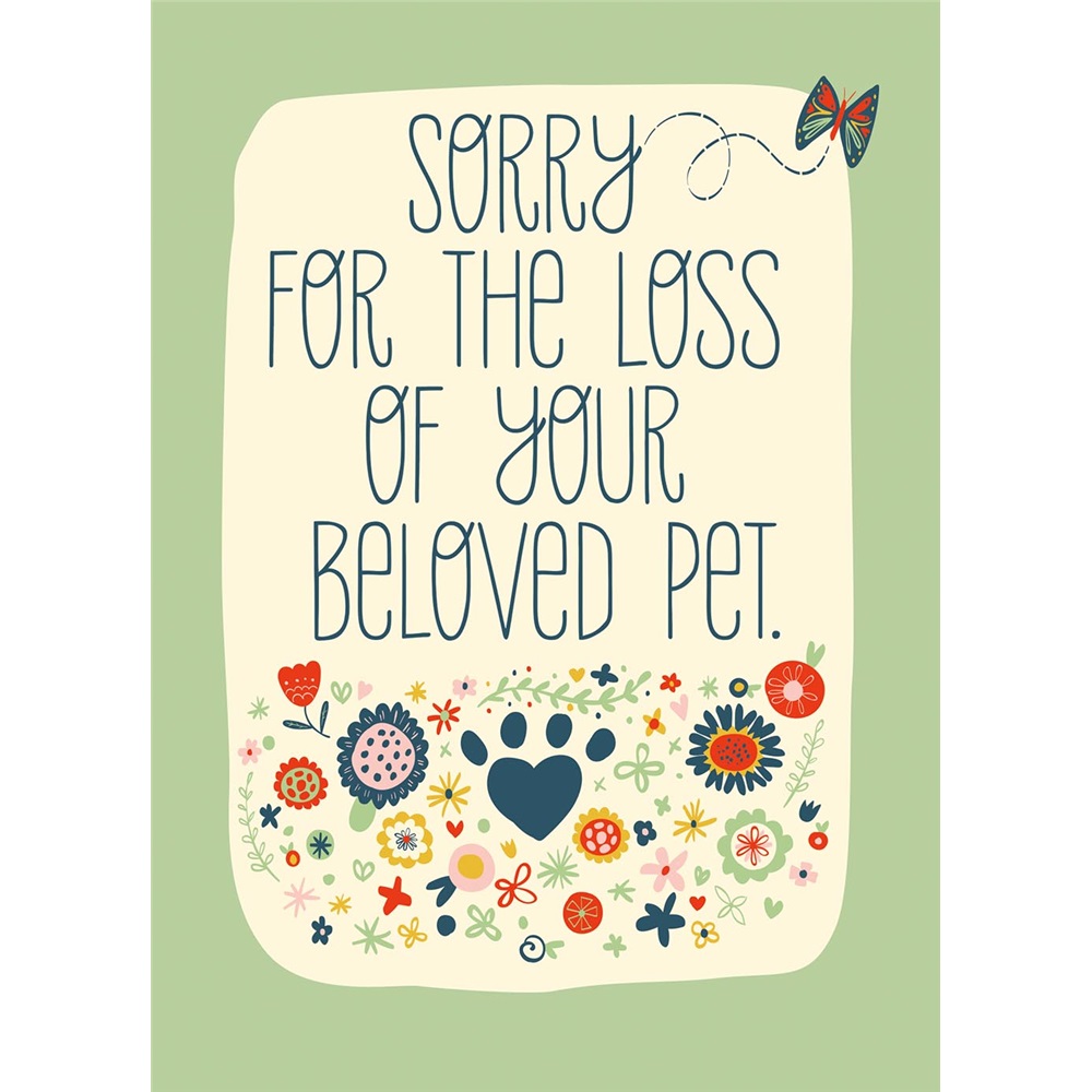 Sympathy - Loss of Pet SCD44408